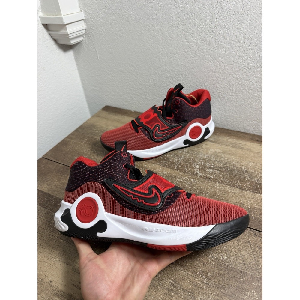 Nike KD Trey 5 Shoes Mens 13 University Red Black Basketball Athletic Sneakers